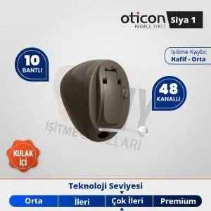 kulak içi işitme cihazı oticon siya 1