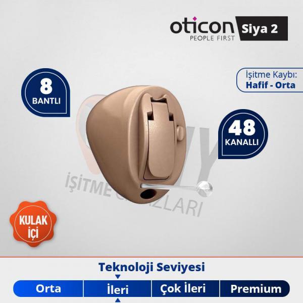 kulak içi işitme cihazı oticon siya 2
