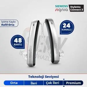 Siemens Signia Styletto Connect 3NX İşitme Cihazı