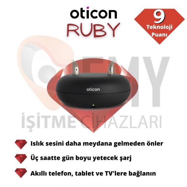 Oticon Ruby 2 İşitme cihazı fiyat emy işitme