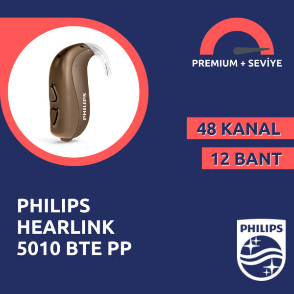 Philips Hearlink 5010 BTE PP premium işitme cihazı fiyatları emy işitme
