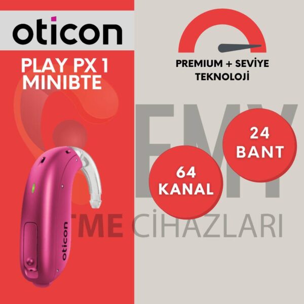 oticon opn play px 1 minibte bebek çocuk işitme cihazı emy işitme